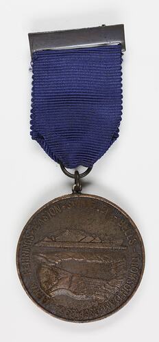 Medal - Yarra Fehrings, Easton, Swingler, & Bells Thomson Dam, Melbourne & Metropolitan Board of Works, Victoria, Australia, 1985