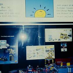 Digital Photograph - Sunrise School Display, Melbourne Museum, Russell Street, 1989