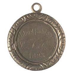 Australia, Union Foundry Annual Picnic sports medal, Obverse