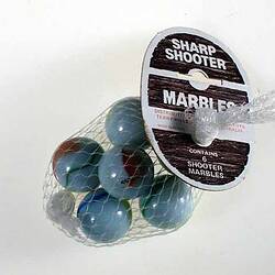 Marbles - Glass, Sharp Shooter, Mexican, pre 2000