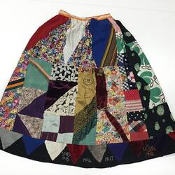 Gravemaker Family & Their Feestrok Skirt - Dutch Migrants, 1956