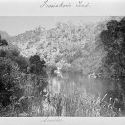 Photograph - 'Werribee Gorge', by A.J. Campbell, Victoria, circa 1895