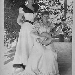 Photograph - 'Music Hath Charms', by A.J. Campbell, Victoria, circa 1895