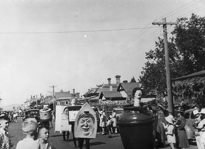 Photograph - Street Scene, Ballarat, 1938