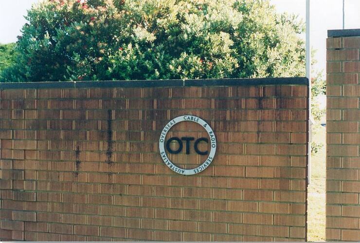 Photograph - Melbourne Coastal Radio Station, OTC Sign