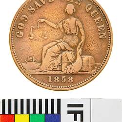 Charles C. Barley Token Penny