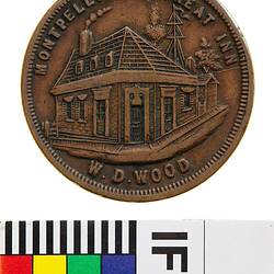 W.D. Wood Token Penny
