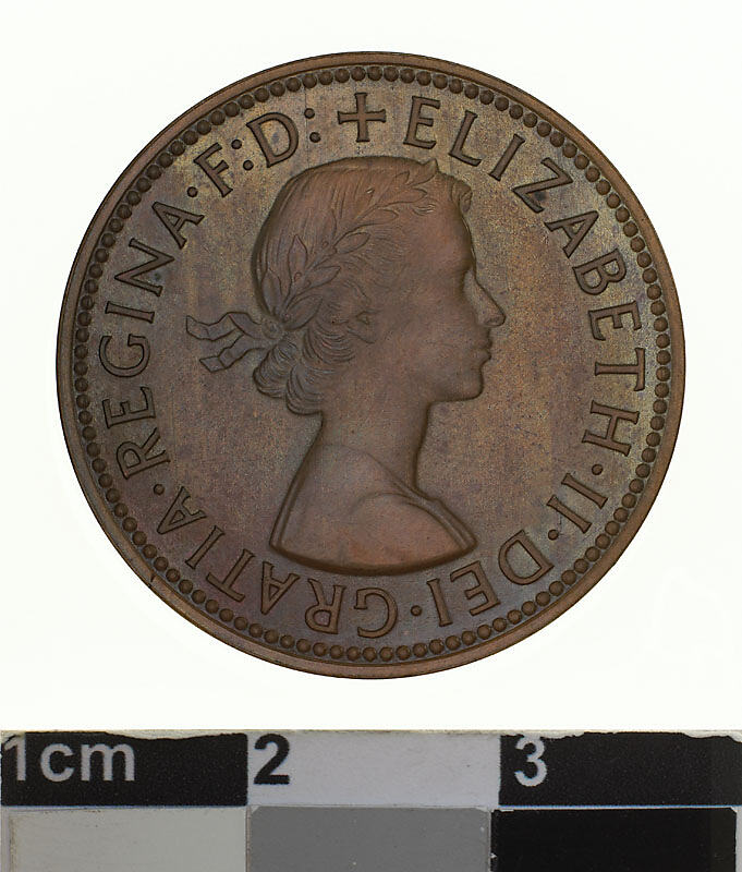 Proof Coin Halfpenny, Australia, 1959