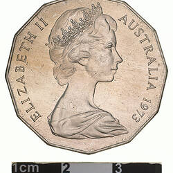 Coin - 50 Cents, Australia, 1973