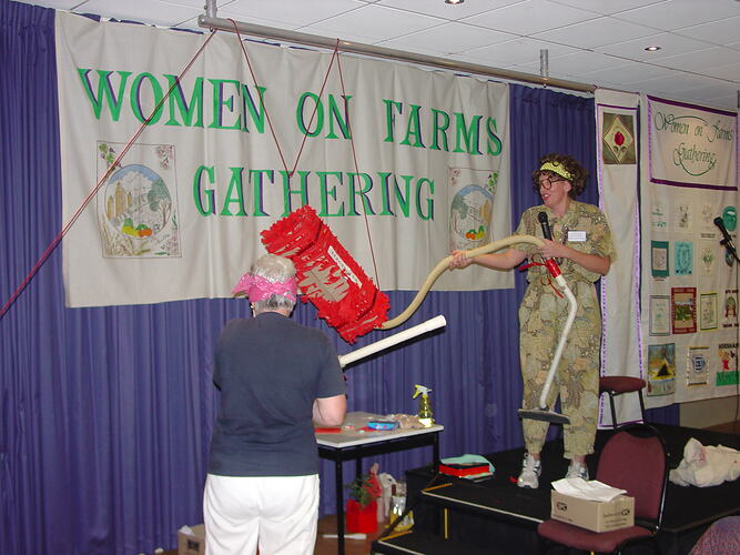Entertainment at the Women on Farms Gathering in Benalla 2005