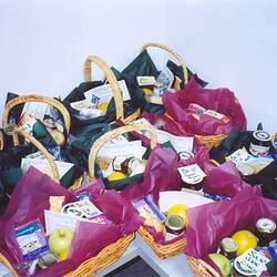 Digital Photograph - Gift Hampers, Women on Farms Gathering, North East (Beechworth), 2001