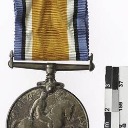 Medal - British War Medal, Great Britain, Sergeant Albert Edward Johnston, 1914-1920