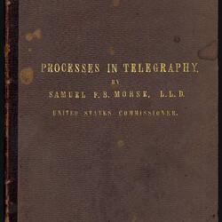 Book - Processes in Telegraphy, 1867