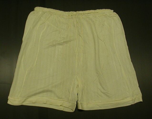 Underpants - Cream Rayon, circa 1940-1955