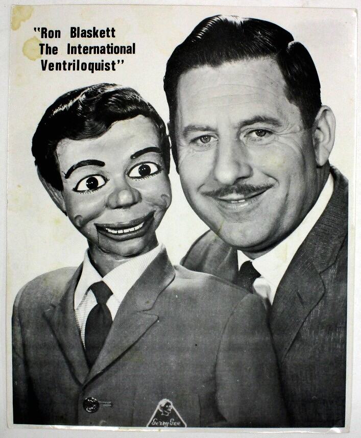 Advertising Poster 'Ron Blaskett The International Ventriloquist', 1960s