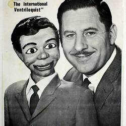 Advertising Poster - 'Ron Blaskett The International Ventriloquist', 1960s