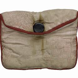 Pouch - Pink Silk, Vietnam, pre 1978