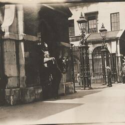 Photograph - Buckingham Palace, Changing of the Guard, Tom Robinson Lydster, World War I, 1916-1919
