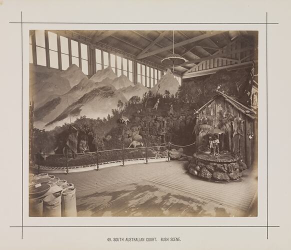 South Australian Court. Bush Scene.