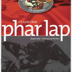 Booklet - Racing Victoria, Phar Lap 75th Anniversary, 2005