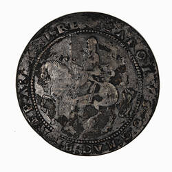 Coin - Crown, Charles I, Great Britain, 1644 (Obverse)