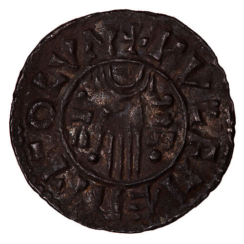Coin - Penny, Aethelred II, England, 985-991 (Reverse)