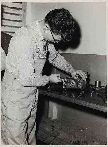 Photograph - Massey Ferguson, Worker, Banner Lane, Coventry, England, circa 1961