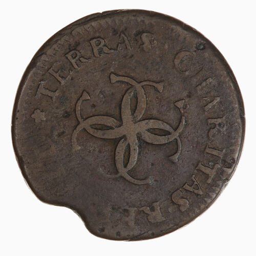 Pattern Coin - Farthing, Charles II, Great Britain, 1660-1685 (Reverse)