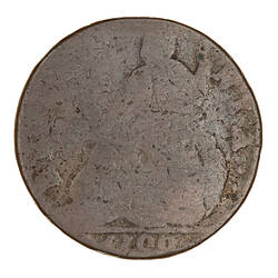 Coin - Halfpenny, William III, England, Great Britain, 1700