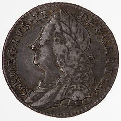 Coin - Sixpence, George II, Great Britain, 1757