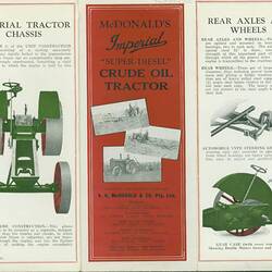 McDonald Crude Oil Tractor
