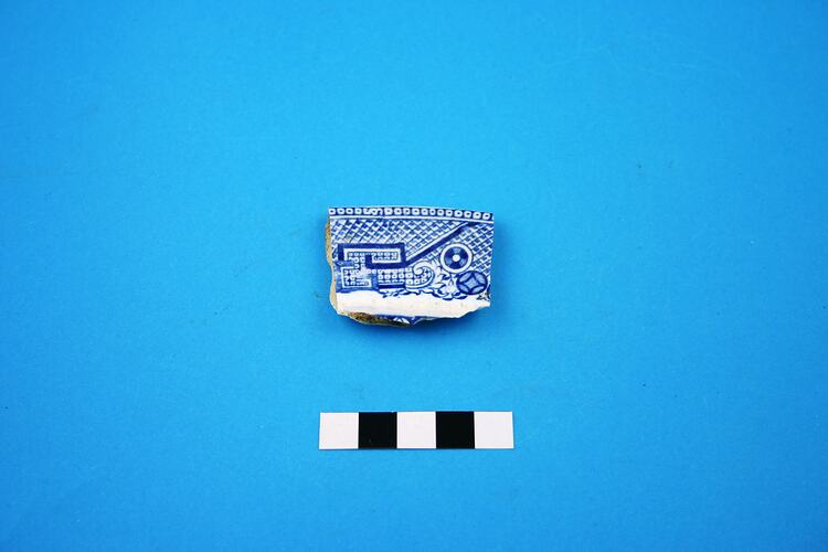 Plate - Ceramic, Willow, circa 1805-circa 1900