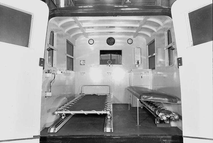 RAAF Ambulance Interior