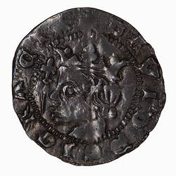 Coin - Penny, David II, Scotland, circa 1333 AD (Obverse)