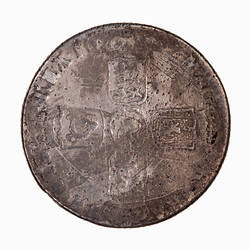 Coin - Shilling, William III, Great Britain, 1696 (Reverse)