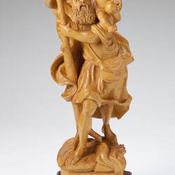 Sculpture - St. Christopher, Josef Moser, 1996