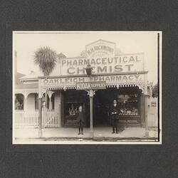 Photograph - Kodak, Oakleigh Pharmacy, 1919