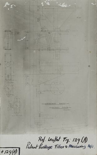 Postcard - Schumacher Mill Furnishing Works, Illustration of a Patent Package Filler, Port Melbourne, Victoria, circa 1940s