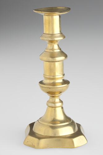 Candle Holder - Brass, circa 1910s