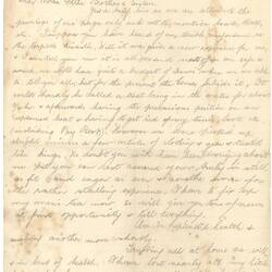 Letter - Gilbert Payne Mulcahy to his Family, World War I, Sep 1915