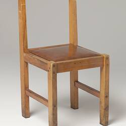 Dining Chair - Wooden, Kuni's Restaurant, 1970s