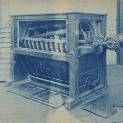 Photograph - Schumacher Mill Furnishing Works, Sifting Machine, Port Melbourne, Victoria, circa 1930s