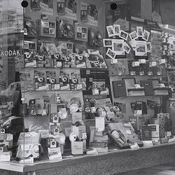 Photograph - Kodak, Shopfront Display, Cameras,Tasmania