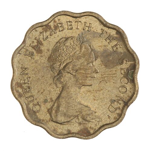 Coin - 20 Cents, Hong Kong, 1979
