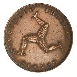 Coin - Farthing, Isle of Man, 1839