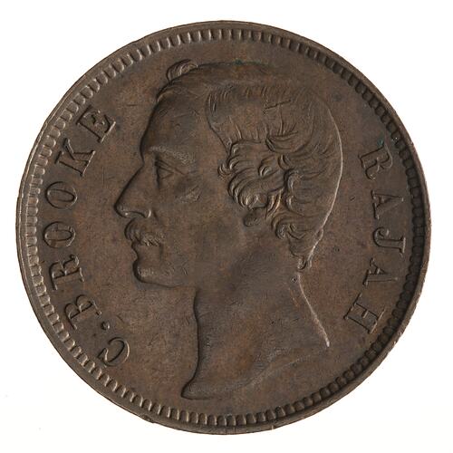 Coin - 1 Cent, Sarawak, 1888