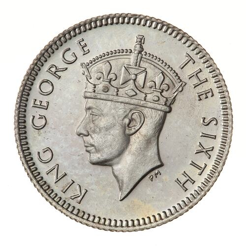 Proof Coin - 5 Cents, Malaya, 1948