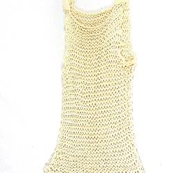 Singlet - White Cotton String, Australian National Antarctic Research Expeditions, 1958