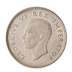 Coin - 1 Shilling, South Africa, 1938