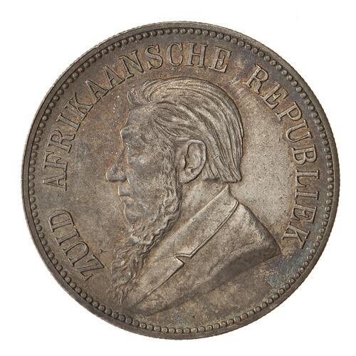 Coin - 5 Shillings, South Africa, 1892